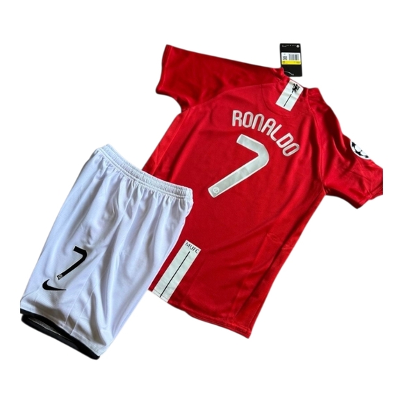 Manchester United Cristiano Ronaldo Soccer Set for Kids Home Champions League - Picture 3 of 4